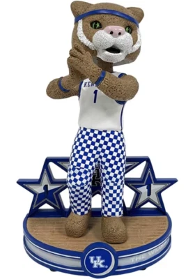 University of KENTUCKY WILDCATS Basketball Mascot Bobblehead NIB! - Image 1 of 2