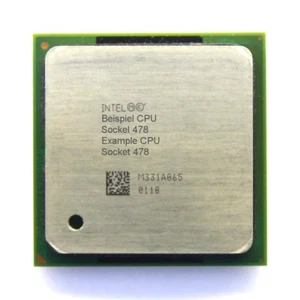 Intel Pentium 4 SL5N9 1.70GHz/256KB/400MHz FSB Socket/Socket 478 CPU Willamette - Picture 1 of 1