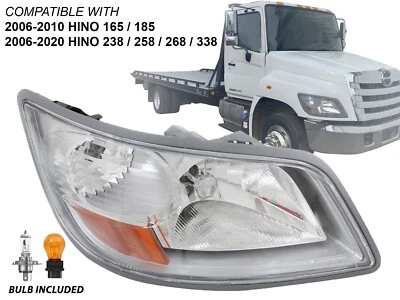 Faro derecho pasajero 2006-20 Hino 238 258 268 338 165 185 81110E0530 Foto 1 de 4