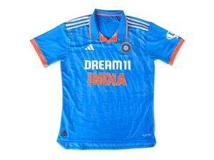 2023-24 India ODI One Day Cricket Men's New Adidas Shirt Jersey - Size Large - Picture 1 of 15