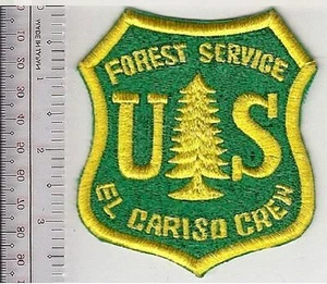 El Cariso Hotshots Wildland Interagency Crew Trabuco Ranger District Ca Vel Hook - Imagen 1 de 1