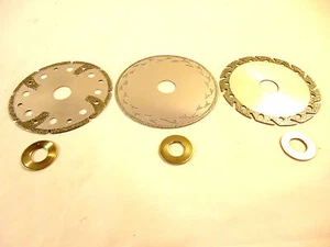 Hojas de diamante, 3 piezas, soldadas, 105 mm de diámetro x orificio de árbol de 20 mm, nuevas/otras - Imagen 1 de 7
