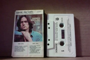 RARE CLAM SHELL CASE CASSETTE Sweet Baby James Taylor MS 1843 Fire & Rain AMPEX - Picture 1 of 10