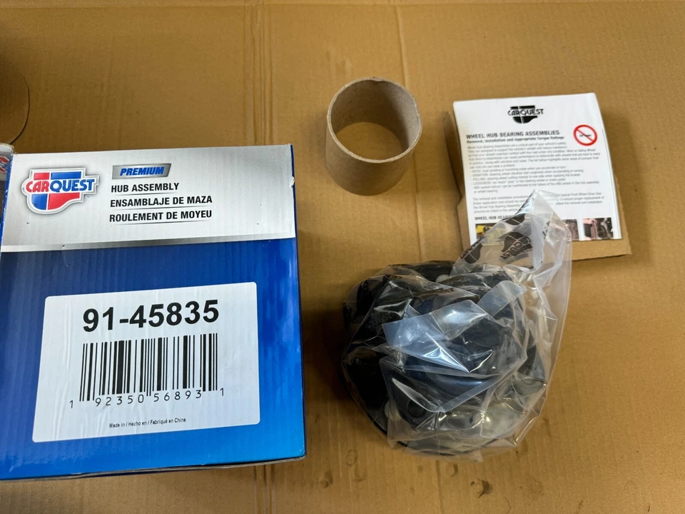 车轮轴承和轮毂组件 CARQUEST 91-45835 雪佛兰别克 Impala Regal — 第 1/3 张图片