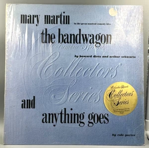Mary Martin–The Bandwagon And Anything Goes, LP 33 RPM Vinyl Record Shrink Wrap - Imagen 1 de 2