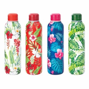 Tropical Double Wall Stainless Steel Water Drink Bottle 500ml **FREE DELIVERY** - Picture 1 of 5