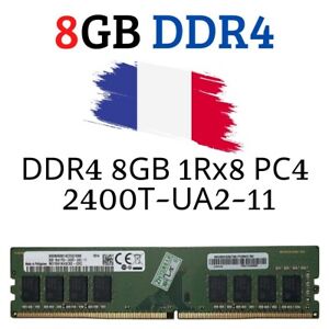 Barrette mémoire Ram DDR4 8GB  PC4 2400T -UA2-11 pour pc de bureau fixe