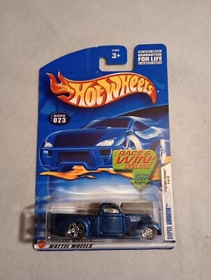 Hot Wheels 2002 First Editions 11/42 Super Smooth #023 Metallic Dark Blue 52928 - Image 1 of 4