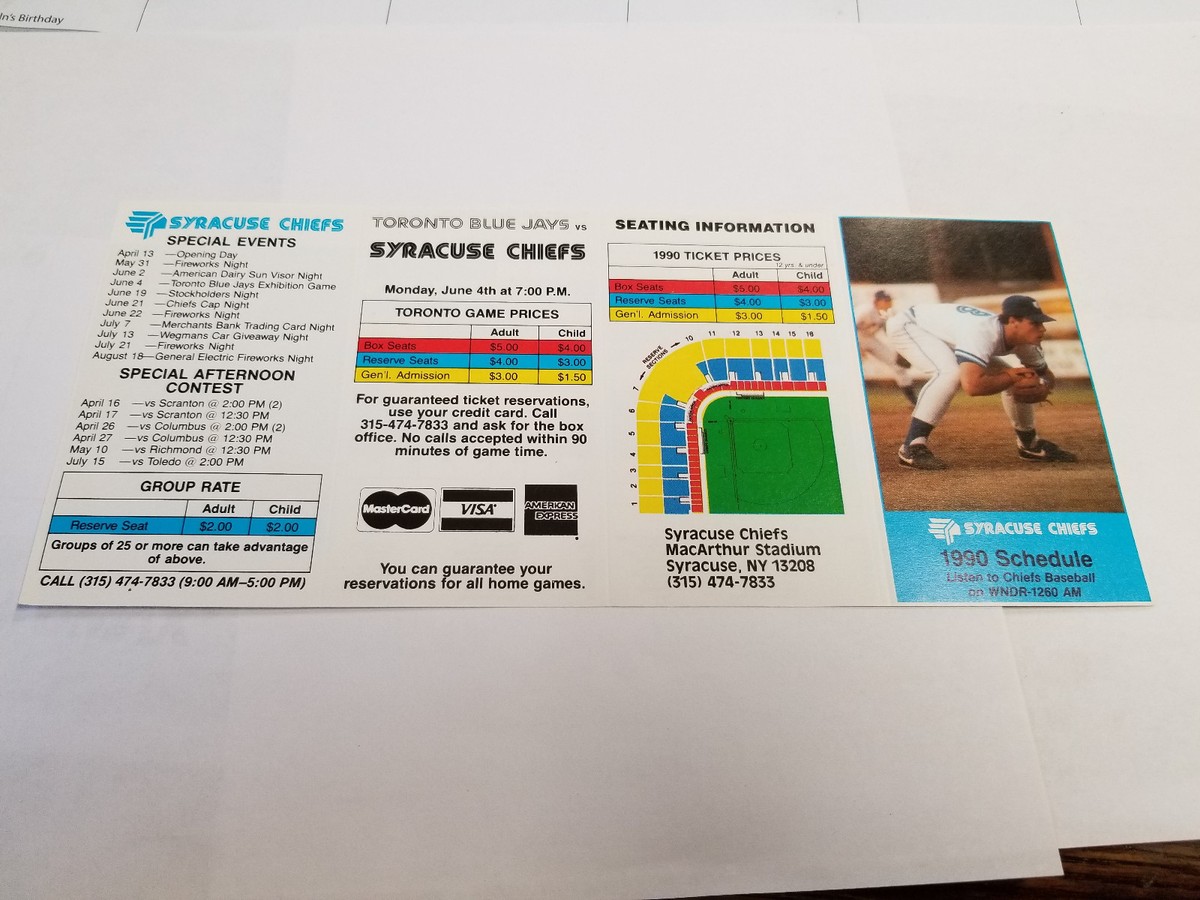baseball-syracuse-chiefs-vintage-sports-schedules-for-sale-ebay