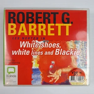 Les Norton In White Shoes White Lines By Robert G Barrett CD Audiobook PM1Z - Picture 1 of 14