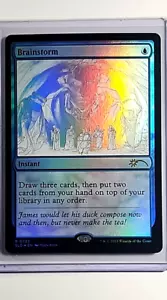 2023 MTG Magic the Gathering Secret Lair Drop John Avon Sketch Foil Brainstorm - Picture 1 of 2