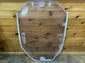 1/2" John Deere P Series Skid Steer Door Poly Lexan Mulcher Mower Windshield - Picture 1 of 8