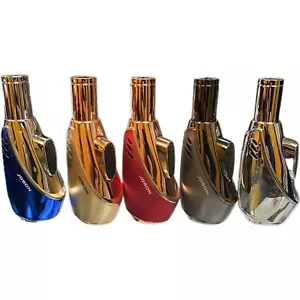 JOBON Torch Jet Lighter Windproof Refillable Butane Gas Baking Welding Flame New - Picture 1 of 2