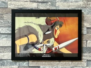 Studio Ghibli Princess Mononoke Framed Art Clear File Hayao Miyazaki From Japan# - Picture 1 of 9