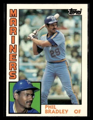 1984 Topps Traded #15T Phil Bradley - Image 1 of 2