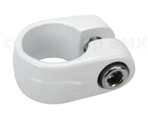 Suntour style BMX seat clamp - 25.4mm (1") - WHITE - Picture 1 of 1
