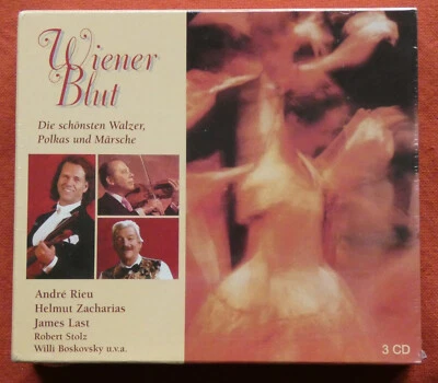Wiener Blut - Die schönsten Walzer, Polkas und Märsche - 3CD-Box - OVP - Bild 1 von 2
