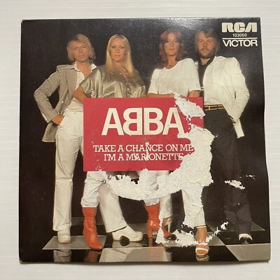 Abba Take A Chance On Me Record 7” 45 RPM Vinyl 103050 RCA Victor 1977 - Image 1 of 4