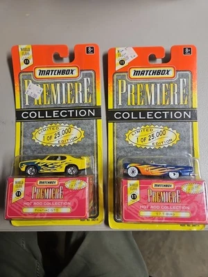 Lot of 2 Matchbox Series 11 Premiere Collection, '57 T-BIRD And PONTIAC GTO - Image 1 of 4
