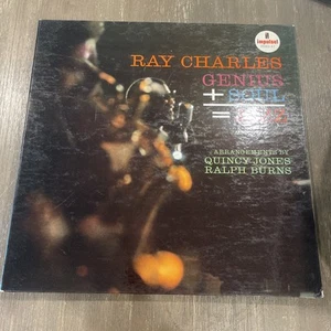 Ray Charles Genius + Soul = Jazz 1961 Mono Vinyl LP Record Album RVG gatefold OG - Picture 1 of 19