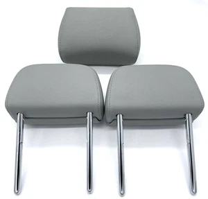 2013–2016 AUDI A4 ALLROAD REAR GRAY LEATHER HEADREST SET OEM - Bild 1 von 5