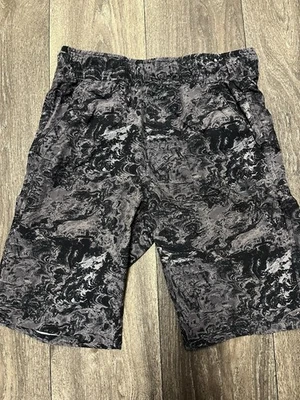 Timberland Boy Casual Camouflage Shorts Youth Size M 10-12 Black Brown - Image 1 of 4
