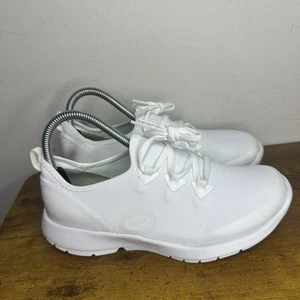 OOfos OOmg Sport LS Low Women’s Size 8 Recovery Running Sneakers Shoes White - Picture 1 of 7