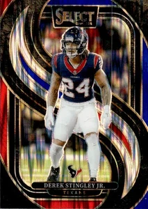 2024 Panini Select Black & Red Shock #149 Derek Stingley Jr. TEXANS - Bild 1 von 2