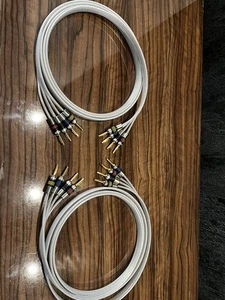 QED Silver Anniversary XT BI-WIRE coppia cavi altoparlanti 4+4 spine AIRLOC Forte  - Foto 1 di 5