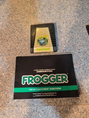 Colecovision Adam Frogger With Manual Tested Combine Ship  - Image 1 of 4