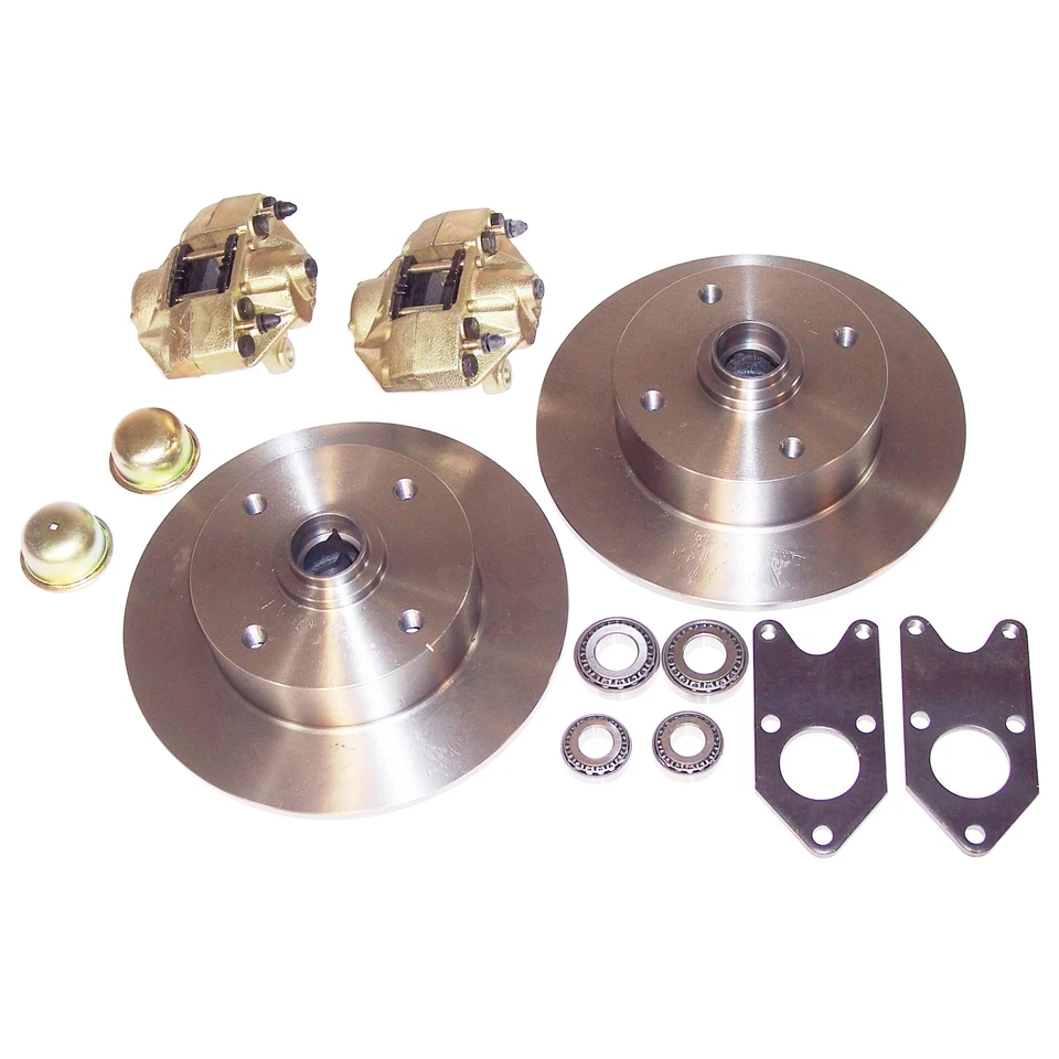 Disc Brake Kit, 4 On 130mm, For King Pin 56-65 Dunebuggy & VW - Image 1 of 1