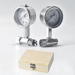 Professional Dental high and low speed handpiece pressure gauge 2 hole + 4 hole - Picture 1 of 20