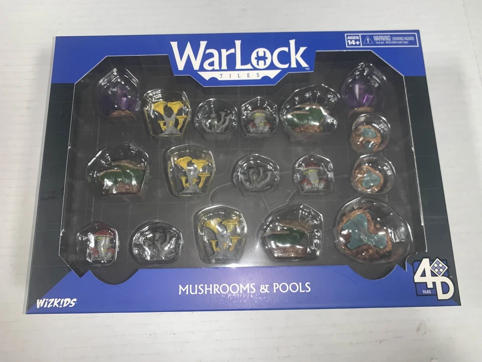 Azulejos WarLock: Accesorio Cavernas - Setas y Piscinas Nuevo Sellado Foto 1 de 1