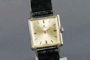 [AS IS] Omega _ Damenuhr Vintage Silver Dial 20mm #2030 - Bild 1 von 11