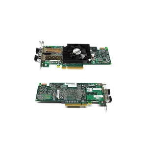 Adaptateur serveur DELL Emulex LPE16002 double port 16 Go PCIe x8 FC 08RJMK +2x SFP+ - Photo 1/6