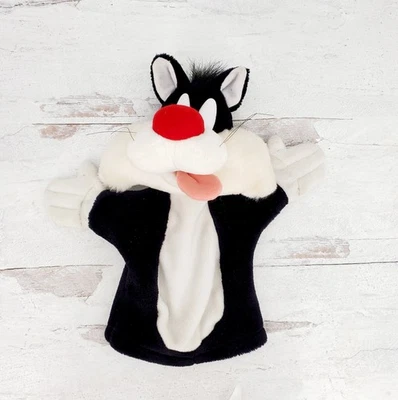Vintage Applause Warner Brothers Looney Tunes Sylvester 12" Plush Hand Puppet - Image 1 of 4