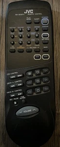 JVC RM-SED8TU CD SHELF MINI STEREO SYSTEM REMOTE CONTROL CA-D8T MX-D8T TESTED - Picture 1 of 1