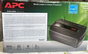Back-UPS con 8 salidas APC BE650G1 650VA 390W - Imagen 1 de 4