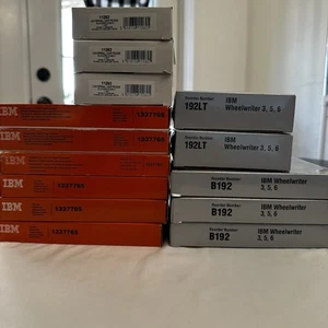 IBM 1337765 Nu-Kote B192 192LT Universal 11262 Wheelwriter Lot Of 14 New In Box - Picture 1 of 14
