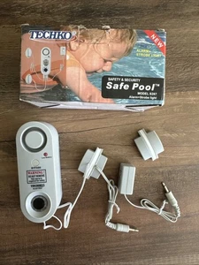 TECHKO S287 Strobe Safe Pool Alarm mit 115dB Sirene, LED-Leuchten - Bild 1 von 7