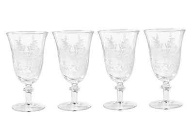 Cuatro (4) mujeres pioneras ~ margarita ~ 14 onzas ~ copa de vidrio ~ transparente Foto 1 de 4