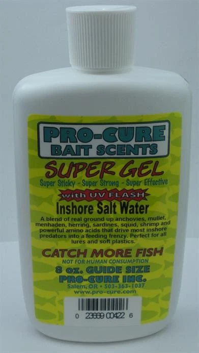 Pro Cure G8-ISW Super Gel 8 oz Inshore Scent - Image 1 of 1