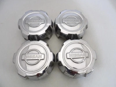 Set of 4 1999 2000 2001 Nissan Pathfinder Center Caps Chrome OEM # 40315 2W320 Foto 1 de 4