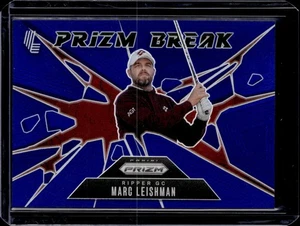 2025 Panini Prizm LIV #8 Marc Leishman Prizm Break Prizms Blu #/99 - Foto 1 di 2