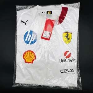 Scuderia FERRARI Team MIAMI Shirt Men - Size M - PUMA 2025 - Limited Edition - Foto 1 di 8