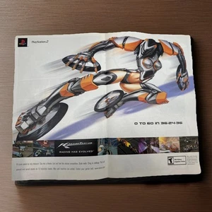 Kinetica Racing Evolved Sony PlayStation 2 PS2 Anuncio impreso de colección/arte de pared - Imagen 1 de 1