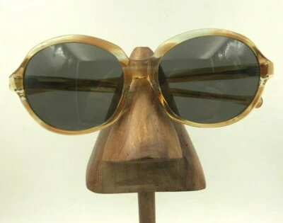 Gafas de sol vintage American Optical Compel CN168T marrón ovaladas de gran tamaño EE. UU. Foto 1 de 4
