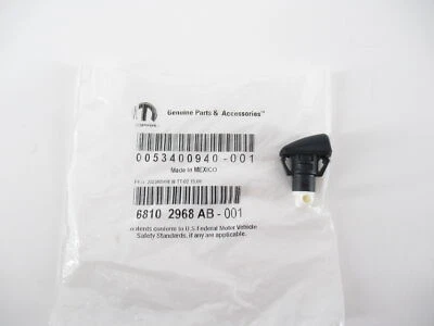 Genuine OEM Mopar Jeep 68102968AB Front Windshield Washer Nozzle 14-23 Cherokee - Image 1 of 4