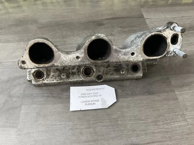 Honda Accord V6 2000 2001 2002 admisión inferior Plenum H26 Foto 1 de 4