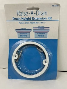 Kit prolunga altezza scarico Raise-A-Drain 3-3/8" viene fornito con 4 viti - Foto 1 di 4